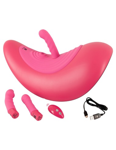 Sexmachine Vibepad Ride-On avec télécommande – Plaisir féminin intense
