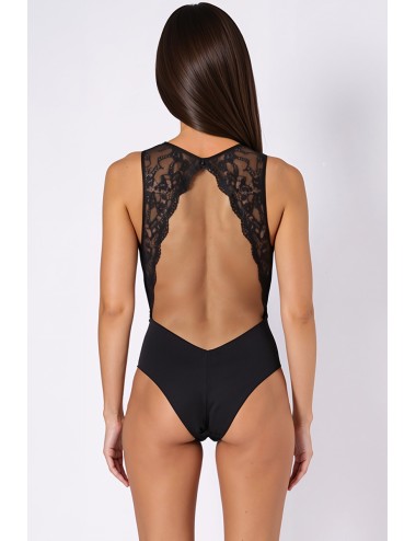 Body noir Evalie - Passion