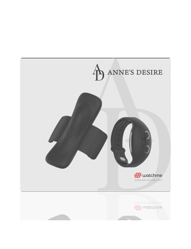 ANNES DESIRE - PANTY PLEASURE TECHNOLOGIE SANS FIL WATCHME NOIR
