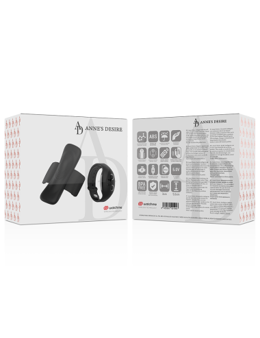 ANNES DESIRE - PANTY PLEASURE TECHNOLOGIE SANS FIL WATCHME NOIR