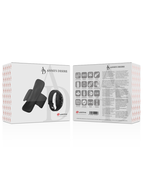 ANNES DESIRE - PANTY PLEASURE TECNOLOG A WATCHME NOIR