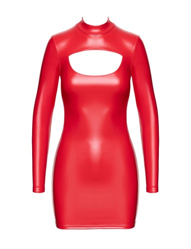 Mini robe Bombshell F367 - Noir Handmade