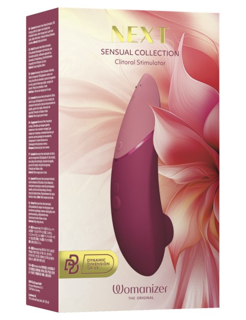 NEXT Sensual Collection- Womanizer - Rouge – Stimulateur Air Pulsé Luxe