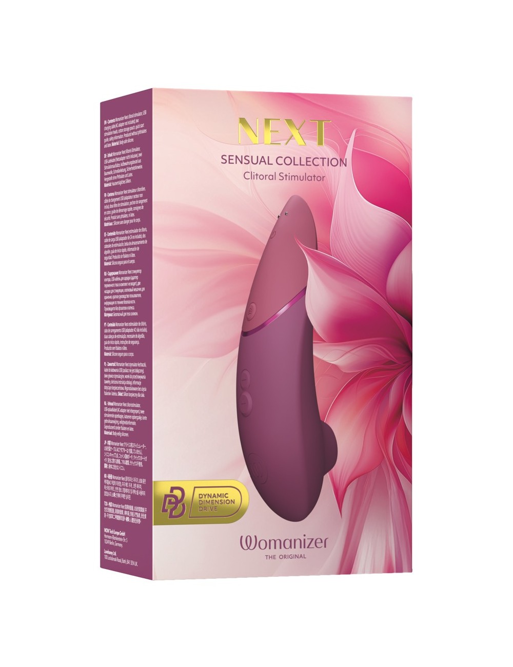 NEXT Sensual Collection - Womanizer - Rose – Stimulateur Air Pulsé Luxe