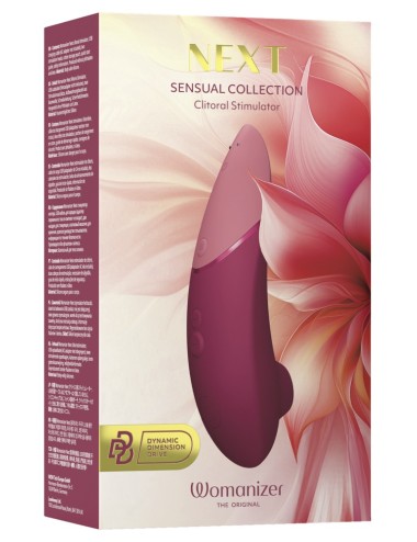 NEXT Sensual Collection- Womanizer - Rouge – Stimulateur Air Pulsé Luxe