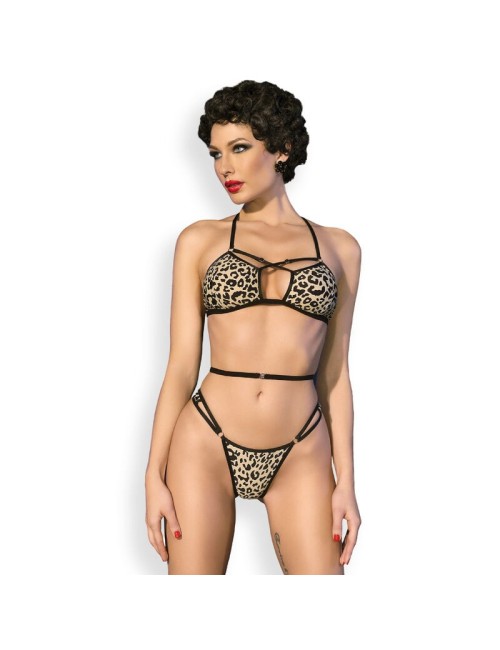 CHILIROSE - CR 4497 BIKINI LÉOPARD S/M