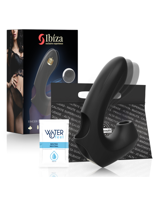 IBIZA - DÉ À COUPER VIBRANT ET À ASPIRATION DU CLITORIS PUISSANT