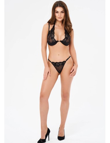Ensemble 2 Pièces BH & String en Dentelle Noire – Kotek