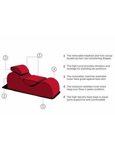 Esse Lounger Tantra Rouge Liberator