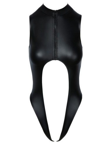 Body Ouvert Effet Cuir Cottelli – Lingerie Bondage Sexy & Élégante
