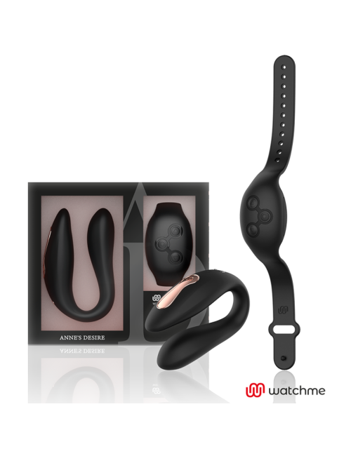 ANNES DESIRE - DUAL PLEASURE TECNOLOG A WATCHME NOIR