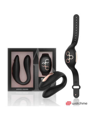 ANNES DESIRE - DUAL PLEASURE TECNOLOG A WATCHME NOIR/OR