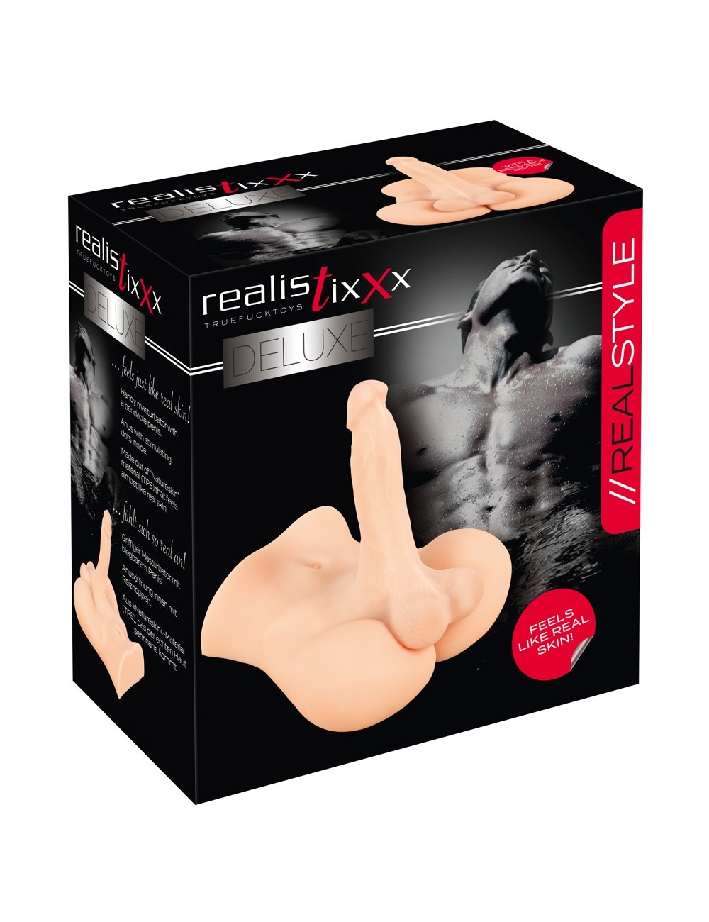 Masturbateur Torse Deluxe Man 02 – Réalisme Sensuel & Plaisir Intensif