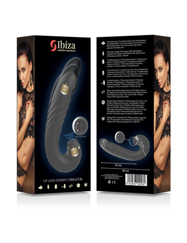 IBIZA - CLIP UP & DOWN + VIBRATEUR + ASPIRATION CLITORIS
