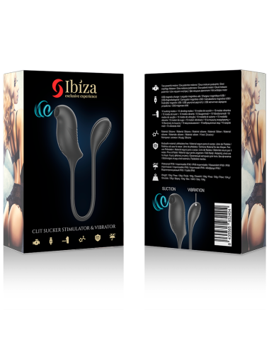 IBIZA - STIMULATEUR MAGIQUE DASPIRATION ET DE VIBRATIONS DU CLITORIS