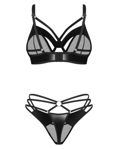 Ensemble sexy noir Dominna Obsessive – Pouvoir & séduction