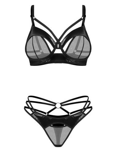 Ensemble sexy noir Dominna Obsessive – Pouvoir & séduction