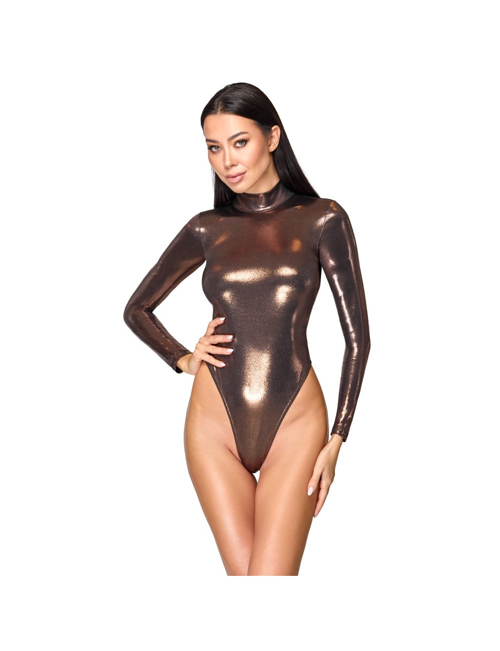 Body rose gold scintillant – séduction irrésistible