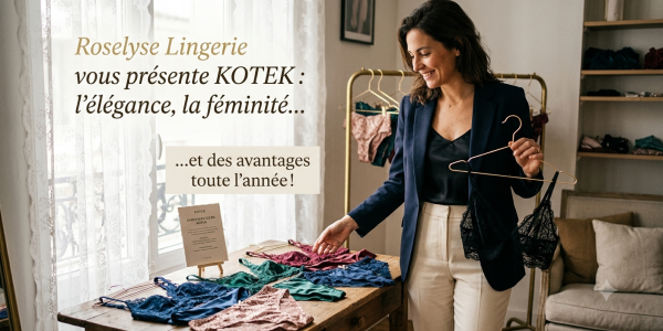 KOTEK chez Roselyse Lingerie : lingerie élégante et avantages CSE